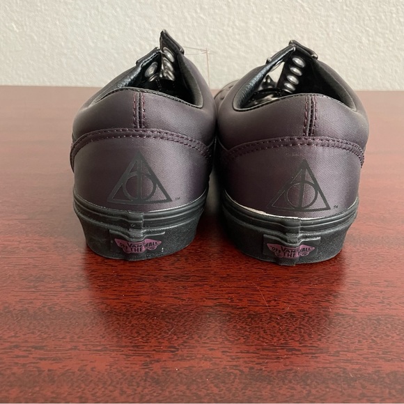 NWT Sold Out Harry Potter Deathly Hallows Old Skool Vans - Picture 8 of 12